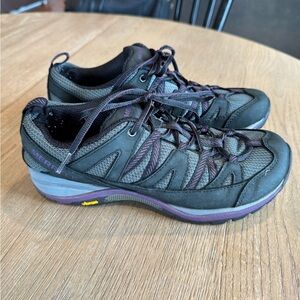 WOMEN'S MERRELL SIREN SPORT 3 BLACK ATHLETIC HIKING SHOE Size 8w 8 wide